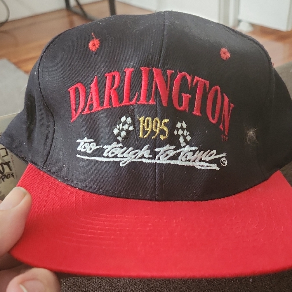 Nascar Black and Red Racing Cap